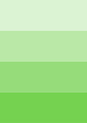 Farbverlauf grün aus 4 Streifen als Hintergrund