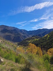 Fototapeta premium Espot, Lerida, Cataluña, España