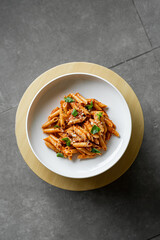 Food with stylish food plate