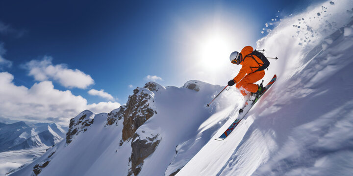 65,700+ Extreme Sports Skiing Stock Photos, Pictures & Royalty