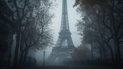 The Iconic Eiffel Tower Through the Lens of Generative AI