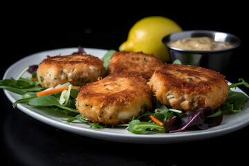 Crab cakes, with their crispy exterior and tender, flavorful interior, are a summer seafood favorite that's perfect with a side of coleslaw and a cold beer
