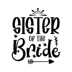 Sister of the Bride svg