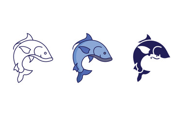 Herring vector icon