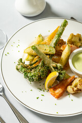 Tempura vegetables