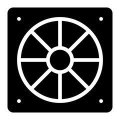 Obraz premium graphic card glyph 