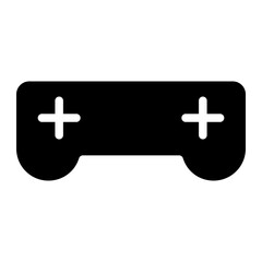 Fototapeta premium game controller glyph 