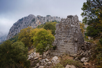 Fototapeta premium Termessos Ancient City, Turkey
