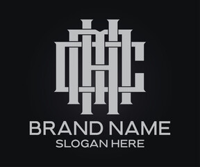 modern minimalist letter brand identity