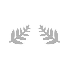 fern icon on a white background, vector illustration © АНДРЕЙ Морозюк