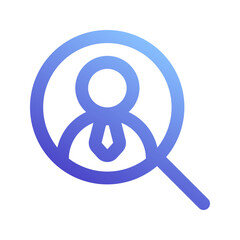 search gradient icon