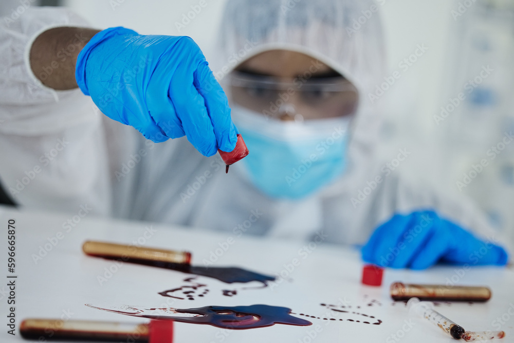 Poster trying to save as much as i can. shot of a young male scientist cleaning up a mess at a lab.
