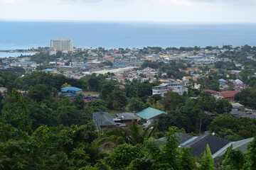 Fototapeta na wymiar View of Ocho Rios Jamaica