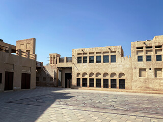 Old dubai buildings
