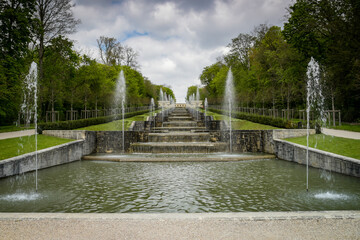 view on the beautiful park of Sceaux