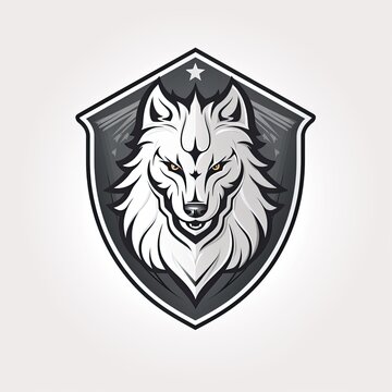wolf mascot logo
