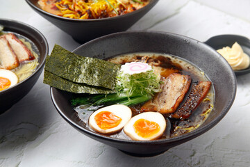Freshly cooked Japanese Ramen