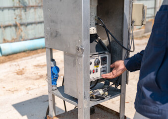 High volume air sampler for Respirable Dust sampling.