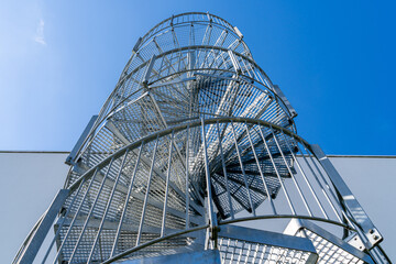 Wendeltreppe aus Stahl