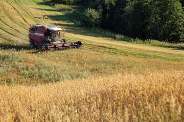 Harvesting with combines