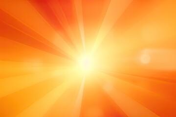 Naklejka premium Radiant sunshine in a summery natural abstract backdrop with a gleaming sun. Generative AI