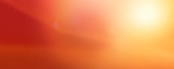 Fototapeta premium Radiant sunshine in a summery natural abstract backdrop with a gleaming sun. Generative AI