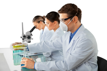 Scientists and Researcher Working