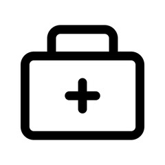 Obraz premium first aid kit icon