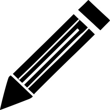 Edit pencil icon vector symbol design illustration
