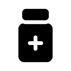 bottle glyph icon