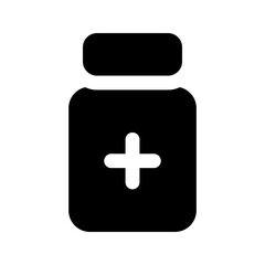 bottle glyph icon