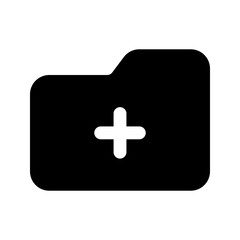 Fototapeta premium medical result glyph icon