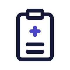 medical result line color icon