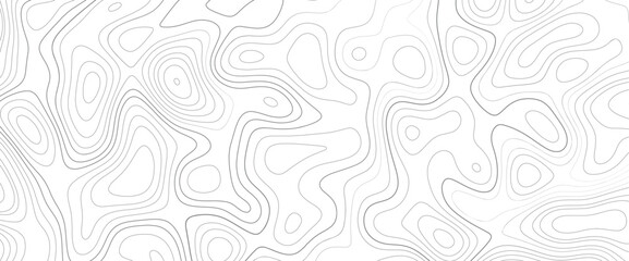 Light topographic topo contour map background, vector illustration