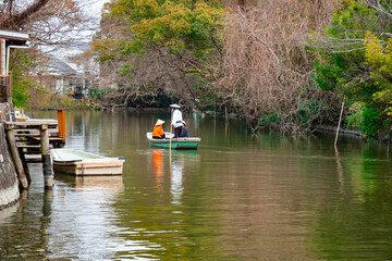福岡県柳川市の川下り © Seiji Nakamura