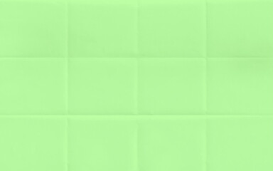 Light green squares folded crumpled paper image