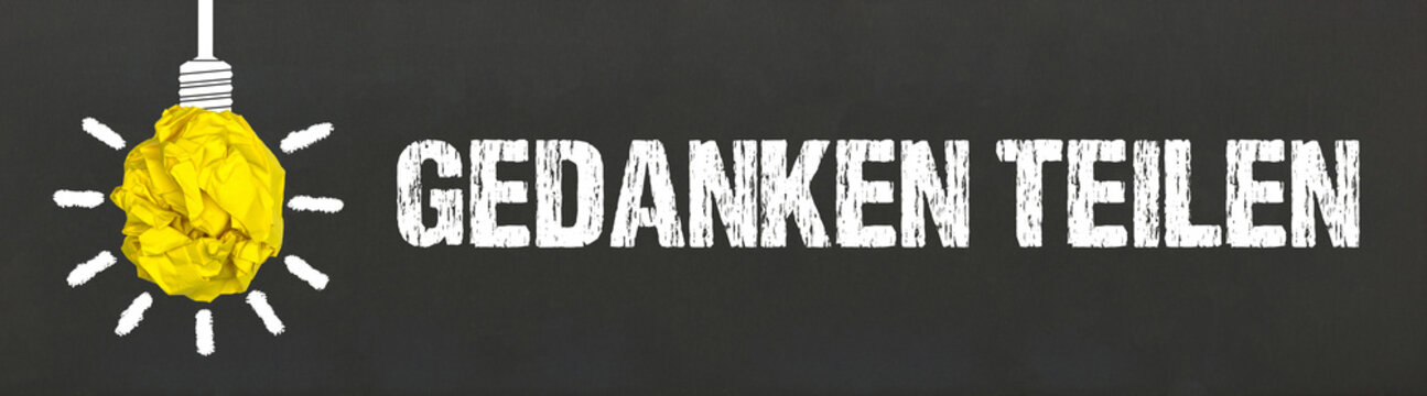 Gedanken teilen	