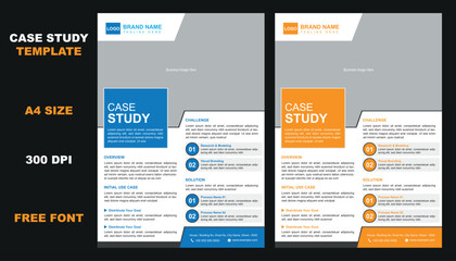 Case Study Template for Business