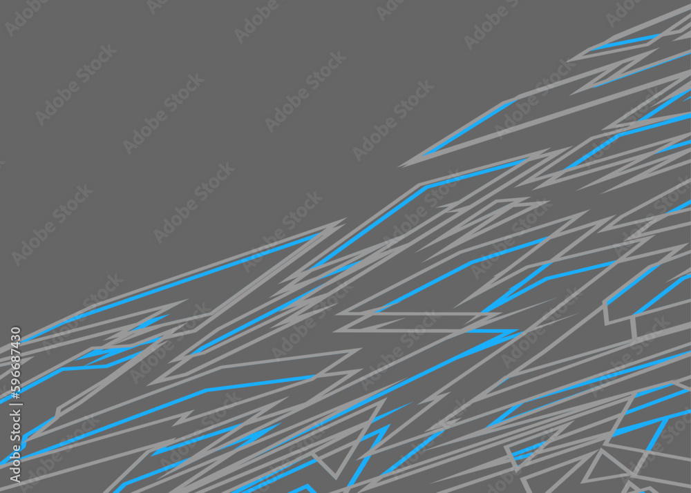 Poster abstract background with sketch geometric line pattern and with some copy space area