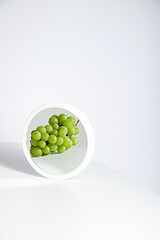 Fruit Grape in the mirror