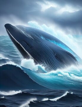 Wal im Meer