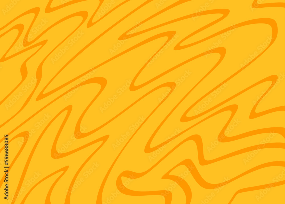 Poster minimalist background with wavy lines pattern