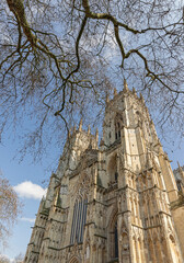 The towers of York Minster.