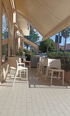 restaurant in the city
