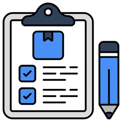 Perfect design icon of logistic list