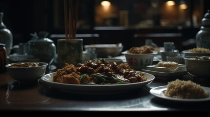 Asian food restaurant