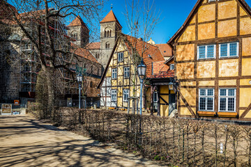 Auf dem Quedlinburger Schlossberg