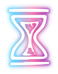 Set of business neon