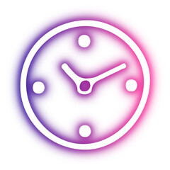 Set of business neon