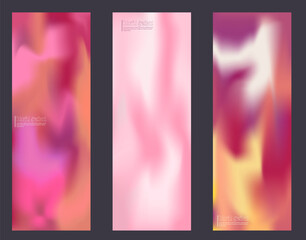 Colorful blurred background. Layout for creative banner, poster, poster, cover, interior and design design. Corporate Style template